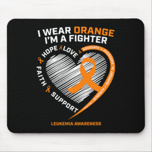 Awareness Men Women Mom Dad Gifts Leukaemia Mouse Pad