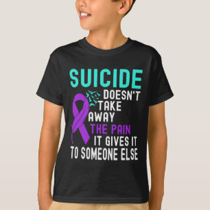 Awareness Mental Health Suicide Prevention Awarene T-Shirt