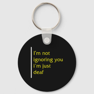 Awareness Month Asl Language Support Not Ignoring Keychain