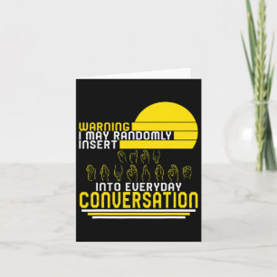Awareness Month Asl Randomly Insert Love Deaf Comm Card