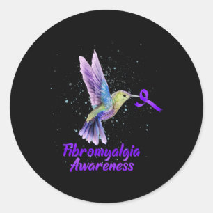 Awareness Month Classic Round Sticker