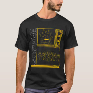 Awareness Month Coffee Asl Lover Trendy Love Deaf T-Shirt