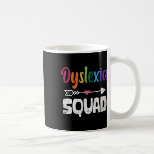 Awareness Month Dyslexia Teacher Therapist Coffee Mug