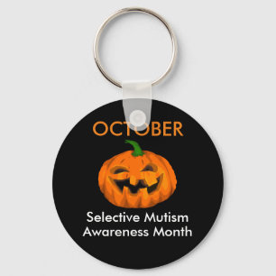 Awareness Month Keychain