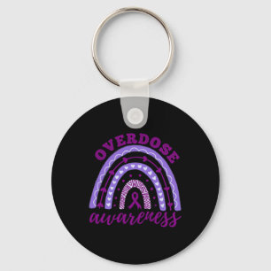 Awareness Month Rainbow Keychain
