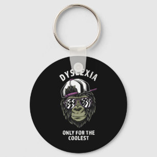 Awareness Only The Coolest Sungles Monkey Keychain