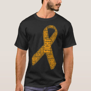 Awareness Orange Fight Hope Cure Ribbon T-Shirt