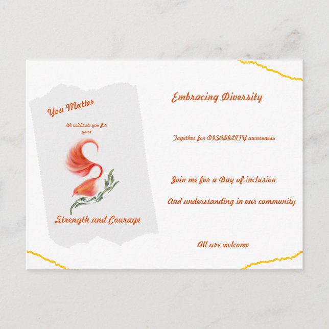 Awareness Postcard (Front)