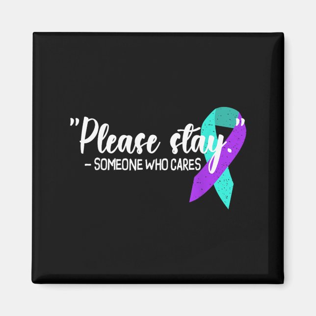 Awareness Prevention Support Survivor Month Design Magnet (Front)