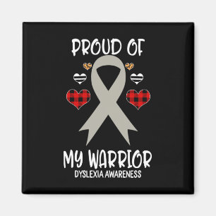Awareness Proud Of My Warrior Magnet