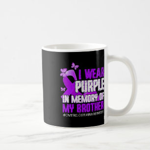 Awareness Purple Memory Of My Brother  Coffee Mug