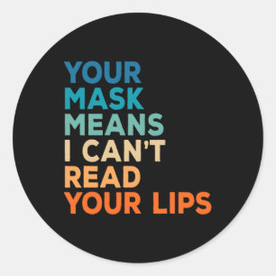 Awareness Quotes Asl Sign Language Hearing Impaire Classic Round Sticker