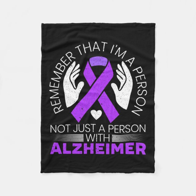 Awareness Raise Awareness  Fleece Blanket (Front)