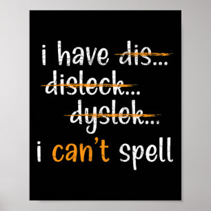 Awareness Reading Disorder Learning Disability 5  Poster