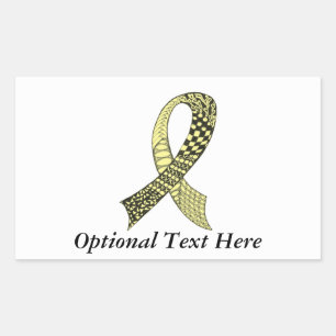 Awareness Ribbon Any Colour Mix and Match Sticker