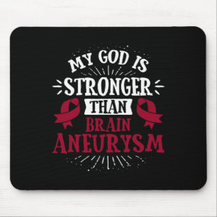 Awareness Ribbon - Brain Aneurysm Mouse Pad