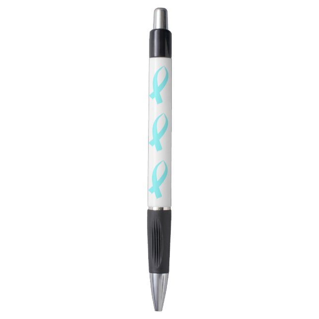 Awareness Ribbon (Light Blue) Pen (Front Vertical)