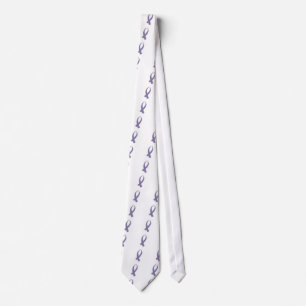 Awareness Ribbon (Light Purple) Tie