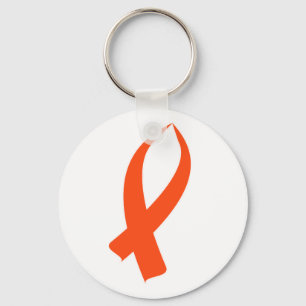 Awareness Ribbon (Orange) Keychain
