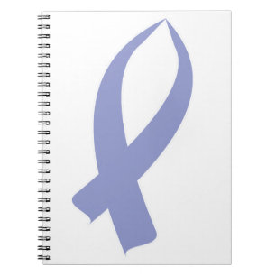 Awareness Ribbon (Periwinkle) Notebook