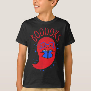Awareness Shirt Cute Ghost Book Reading Halloween