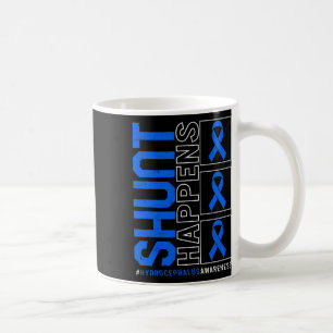 Awareness Shunt Happens Blue Ribbon Neurosurge Coffee Mug