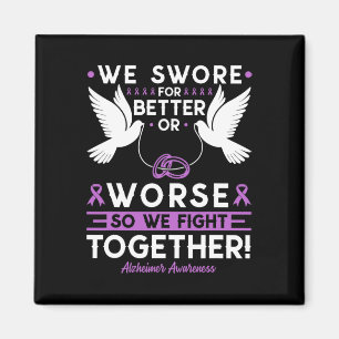 Awareness Spouse Husband Wife Support  Magnet