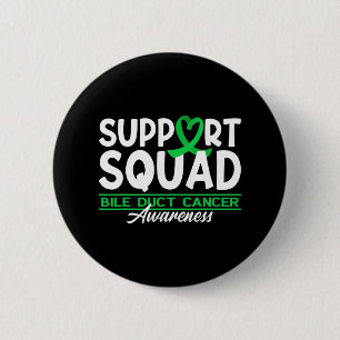 Awareness Squad Cholangiocarcinoma Bile Duct Cance 2 Inch Round Button