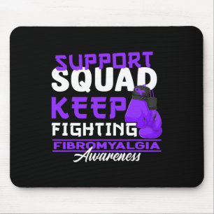 Awareness Squad I Chronic Pain Response Fibromyalg Mouse Pad