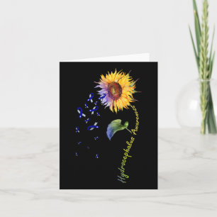 Awareness Sunflower Card