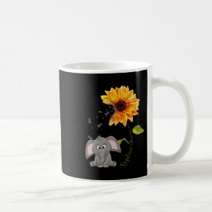 Awareness Sunflower Costume Elephant Ribbon Gift Coffee Mug