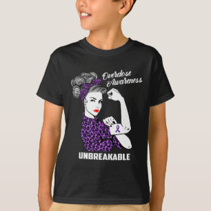 Awareness Support Fighting Women Warrior Leopard T-Shirt