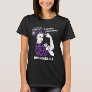 Awareness Support Fighting Women Warrior Leopard T-Shirt