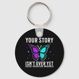 Awareness Support Prevention Awareness Month Keychain