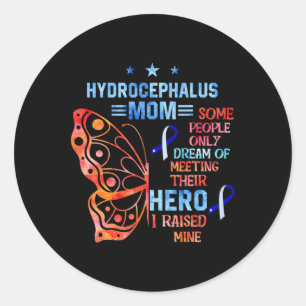 Awareness Support Women Mom Mama Gift Classic Round Sticker