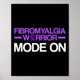 Awareness Survivor Mode Warrior  Poster