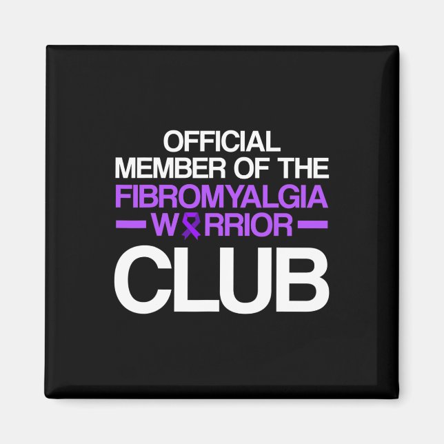 Awareness Survivor Official Warrior  Magnet (Front)
