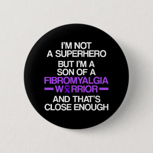 Awareness Survivor Son Warrior 2 Inch Round Button