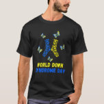 Awareness T21 Butterfly Socks T-Shirt<br><div class="desc">Awareness T21 Butterfly Socks</div>