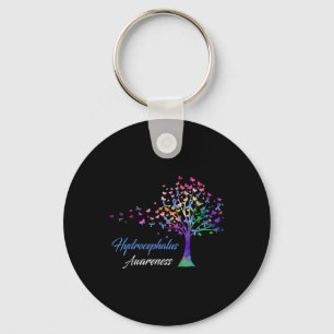 Awareness Tree Ribbon Love Hope Awareness  Keychain