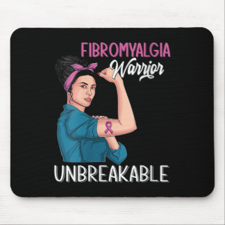 Awareness Warrior Unbreakable 2024 Gift  Mouse Pad