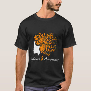 Awareness - Women Butterflies Hair Purple Ribbon  T-Shirt