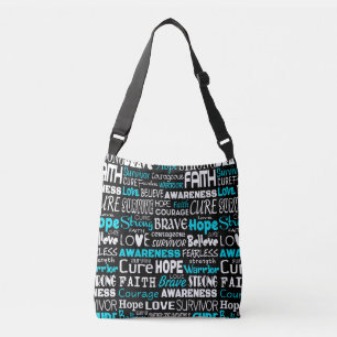 Awareness Words...EDS Crossbody Bag