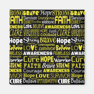 Awareness Words...Endometriosis Magnet