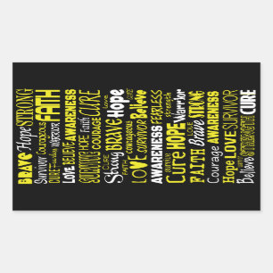 Awareness Words...Endometriosis Sticker