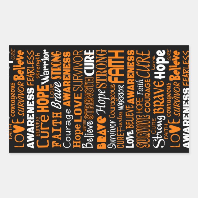 Awareness Words...RSD/CRPS Sticker (Front)