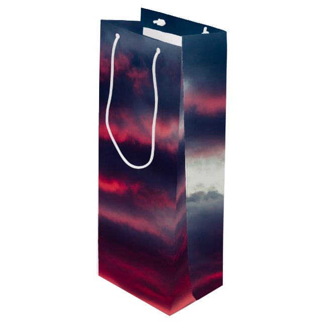 away from our window wine gift bag (Front Angled)