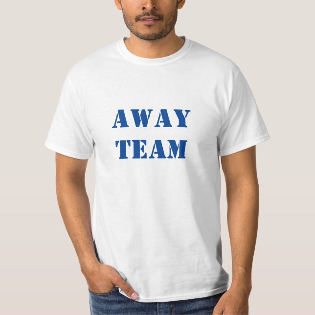 Away Team - Blue T-Shirt (Front)