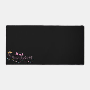 Awe and Wandering desk mat