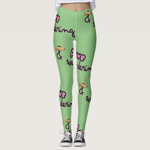 Awe and Wandering leggings
